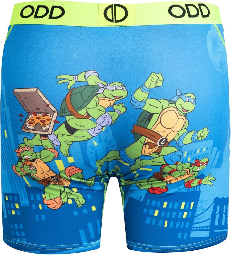 Odd Sox , Funny Men's Boxer Briefs Underwear, TMNT, Teenage Mutant Ninja Turtles - Image 2